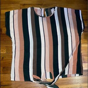 Women’s STRIPED BLOUSE size 1x